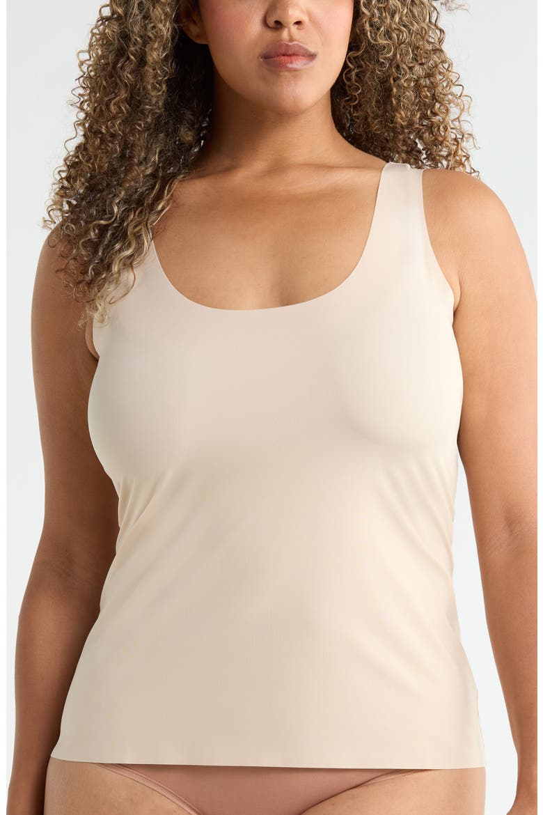 Invisible Edge Tank, Main, color, BEIGE SMOKE
