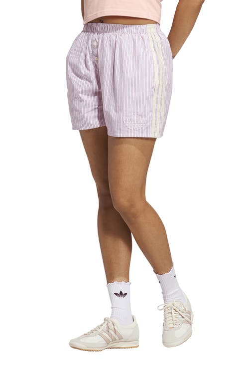 Stripe Cotton Boxer Shorts