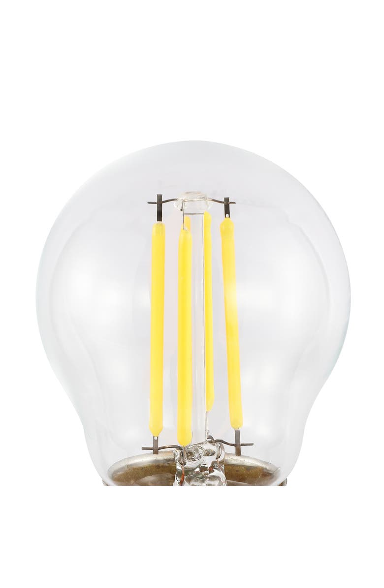 JONATHAN Y Classic Non-Dimmable G45-4W LED Edison Bulbs with E26 Base, 80+ CRI, Warm White 2700K, 420 Lumens, Clear, Alternate, color, Clear