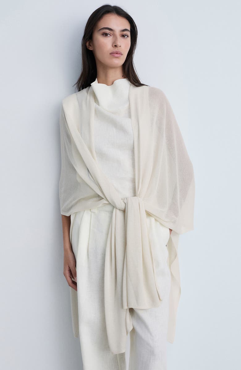 MANGO Longline Open Front Cardigan, Alternate, color, 