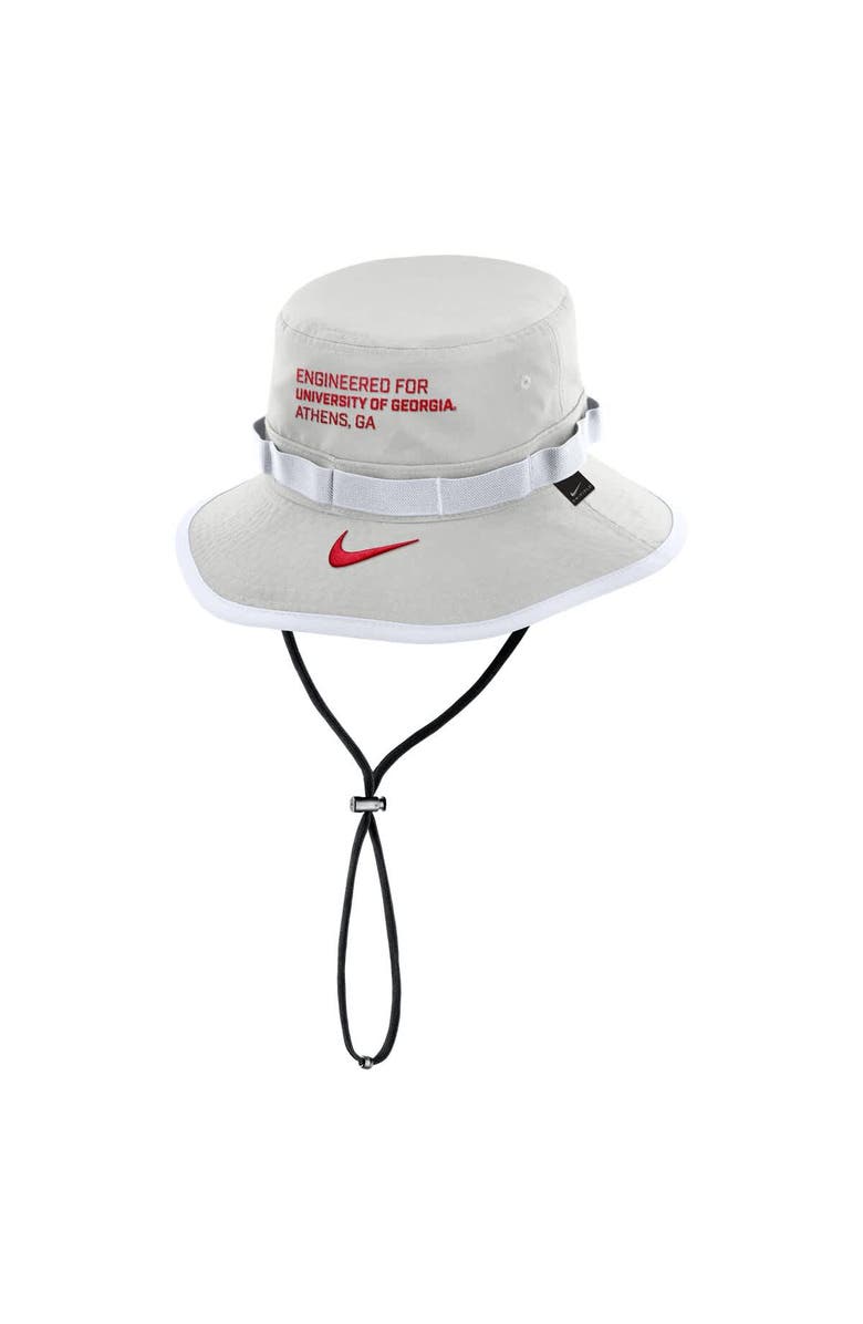 Nike Men's Nike Gray Georgia Bulldogs 2025 Sideline Apex Boonie Bucket Hat, Alternate, color, Gray