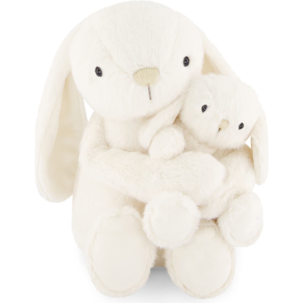 Hugging Rabbit Plush Stock Snuggle Bunnies Kids' Stuffed Animal Frankie The Hugging Bunny In White ...
