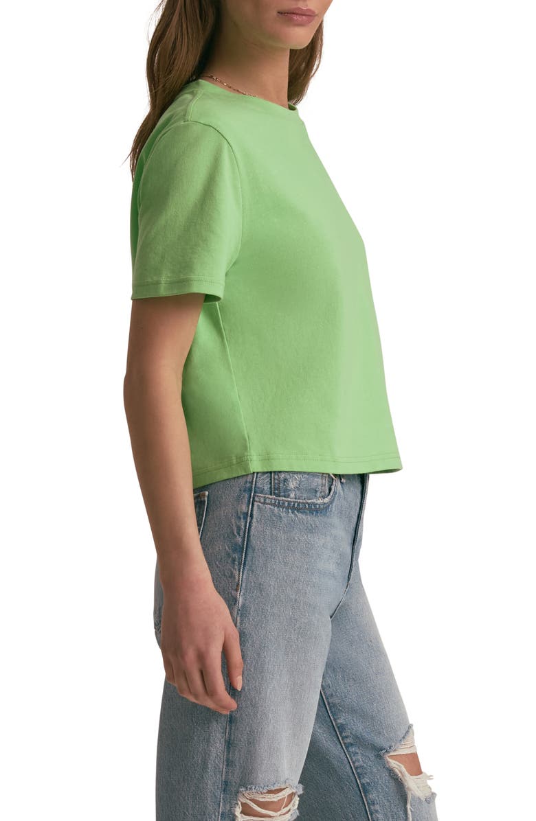 Favorite Daughter The Favorite Organic Cotton T-Shirt, Alternate, color, Kiwi