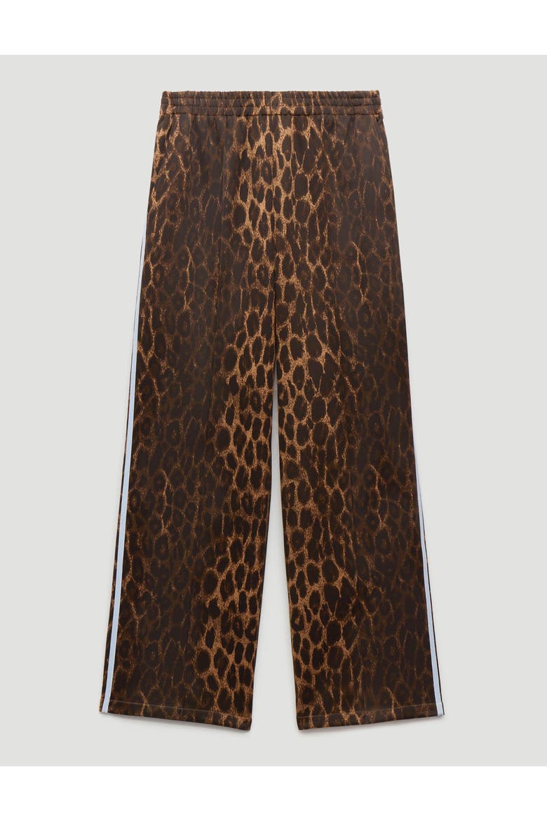 Harison Animal Print Side Stripe Joggers, Alternate, color, Natural Leopard Brown