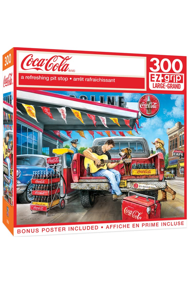 Refreshing Pit Stop 300 Piece Puzzle, Main, color, Multicolor