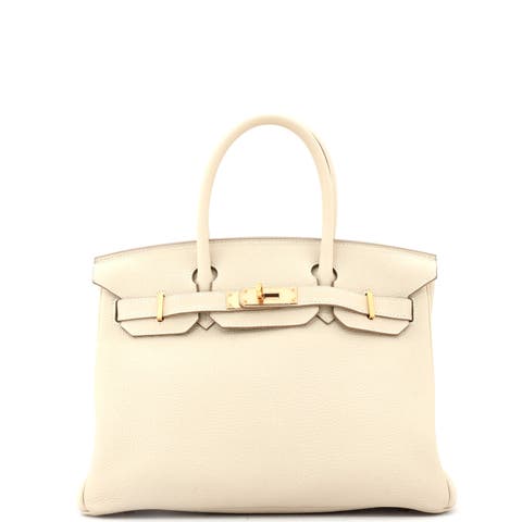 Birkin Handbag Light Togo with Rose Gold Hardware 30