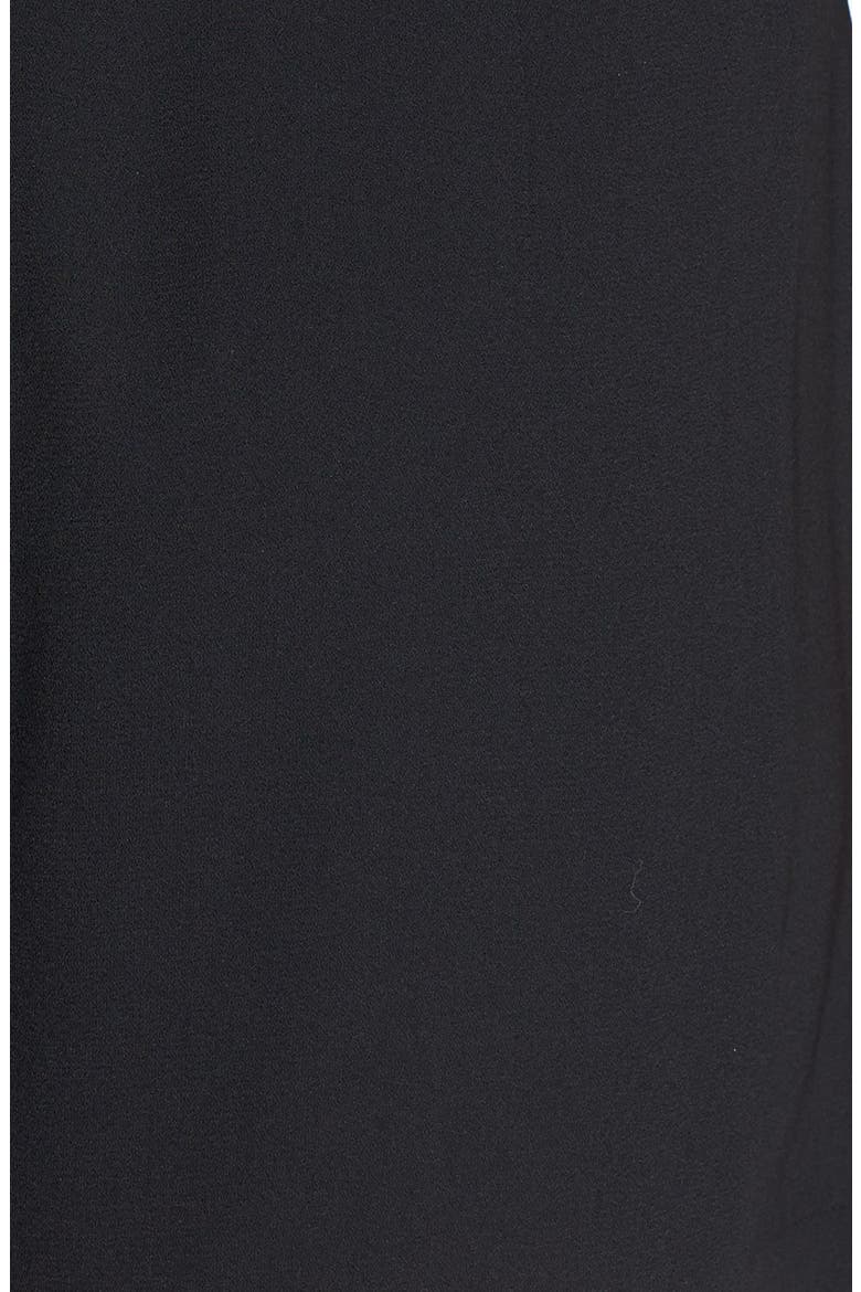 High Rise Pleated Shorts, Alternate, color, BLACK