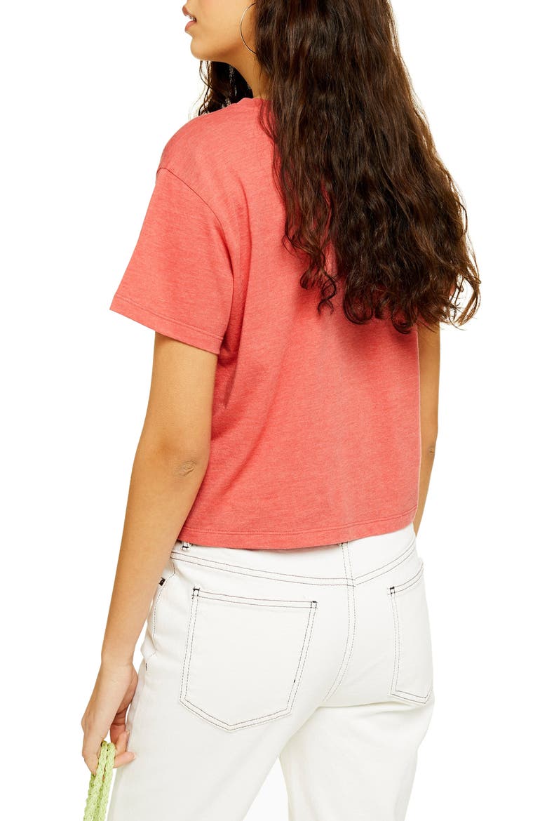 By Tee & Cake Dinomite Tee, Alternate, color, CORAL MULTI