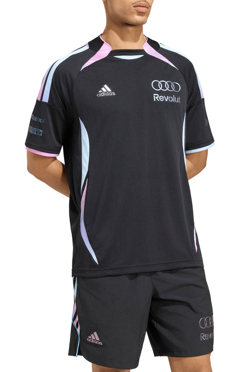 adidas Audi Revolut F1<sup>®</sup> Team Teamgeist Driver Jersey, Main, color, Black