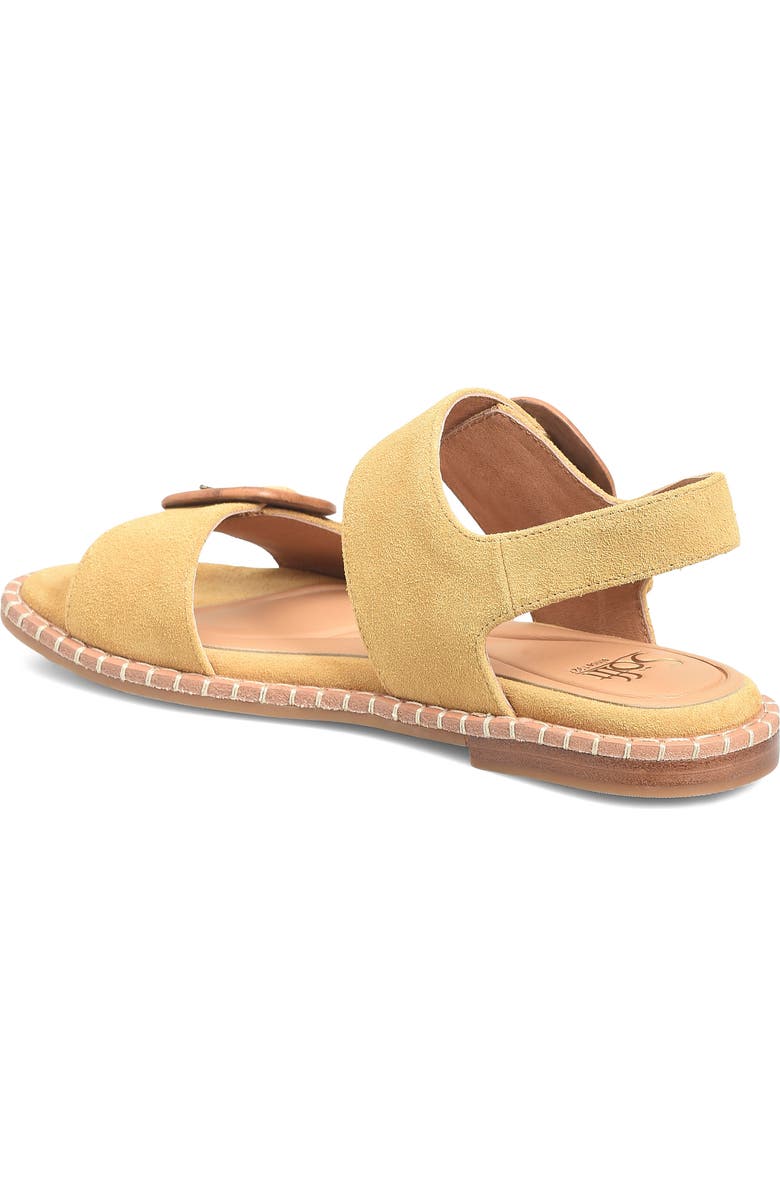 Söfft Napa Slingback Sandal, Alternate, color, Goldenrod