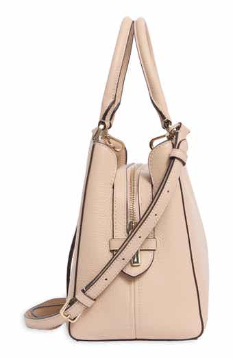 medium pebble leather satchel