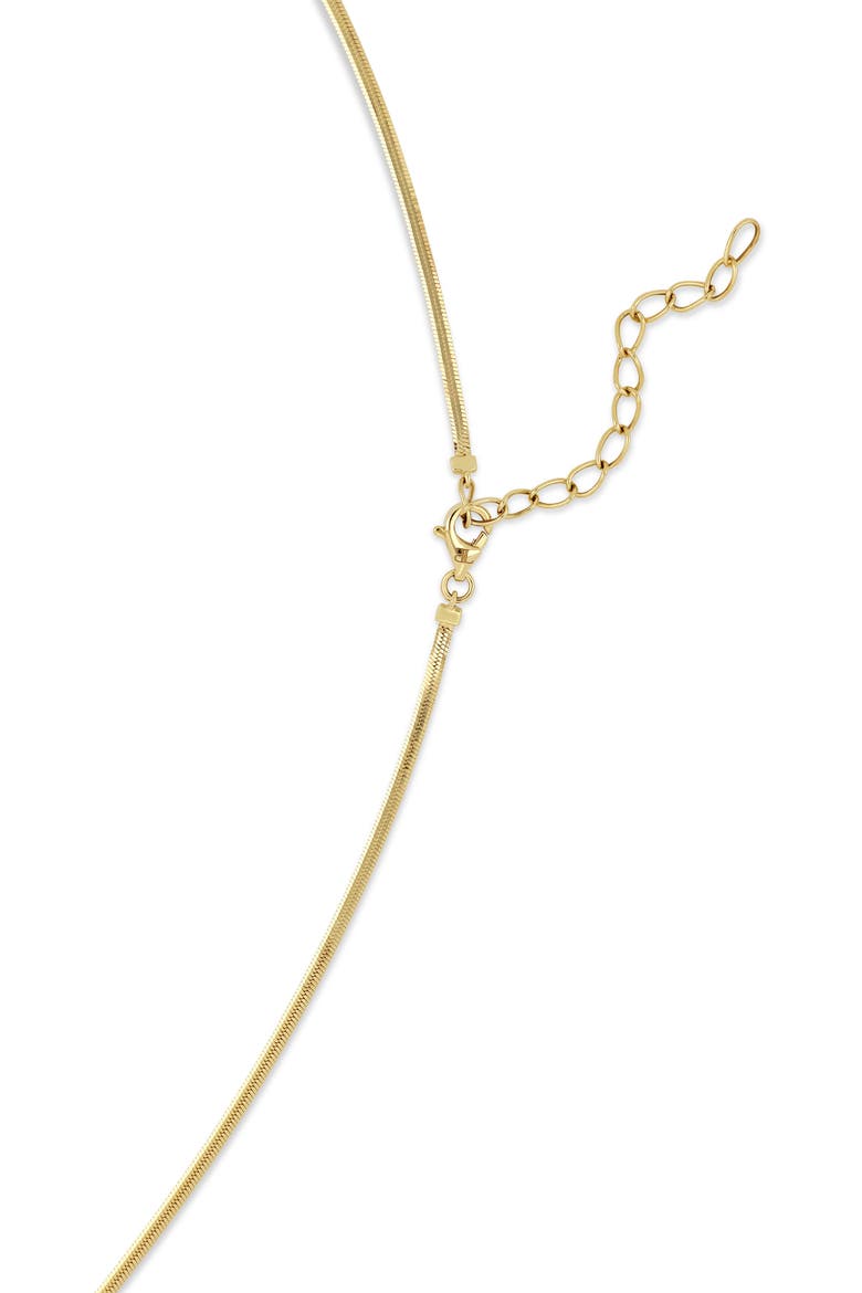 14K Gold Link Pendant Necklace, Alternate, color, 14K YELLOW GOLD