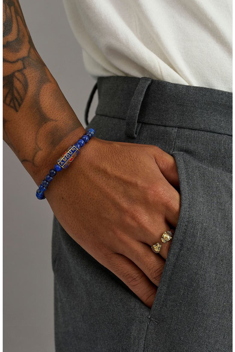 Amour Lapis Lazuli Bracelet, Alternate, color, Blue Lapis Lazuli