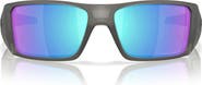 Oakley Heliostat 61mm Prizm™ Polarized Rectangular Sunglasses