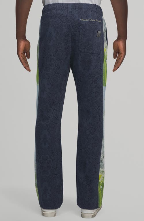 Prps Sun Valley Jacquard Pants In Blue