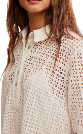 Remino Eyelet Minidress
