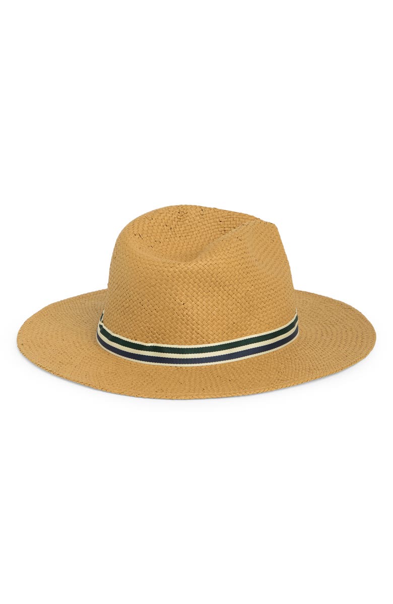 Cole Haan Paper Straw Fedora Hat, Alternate, color, 