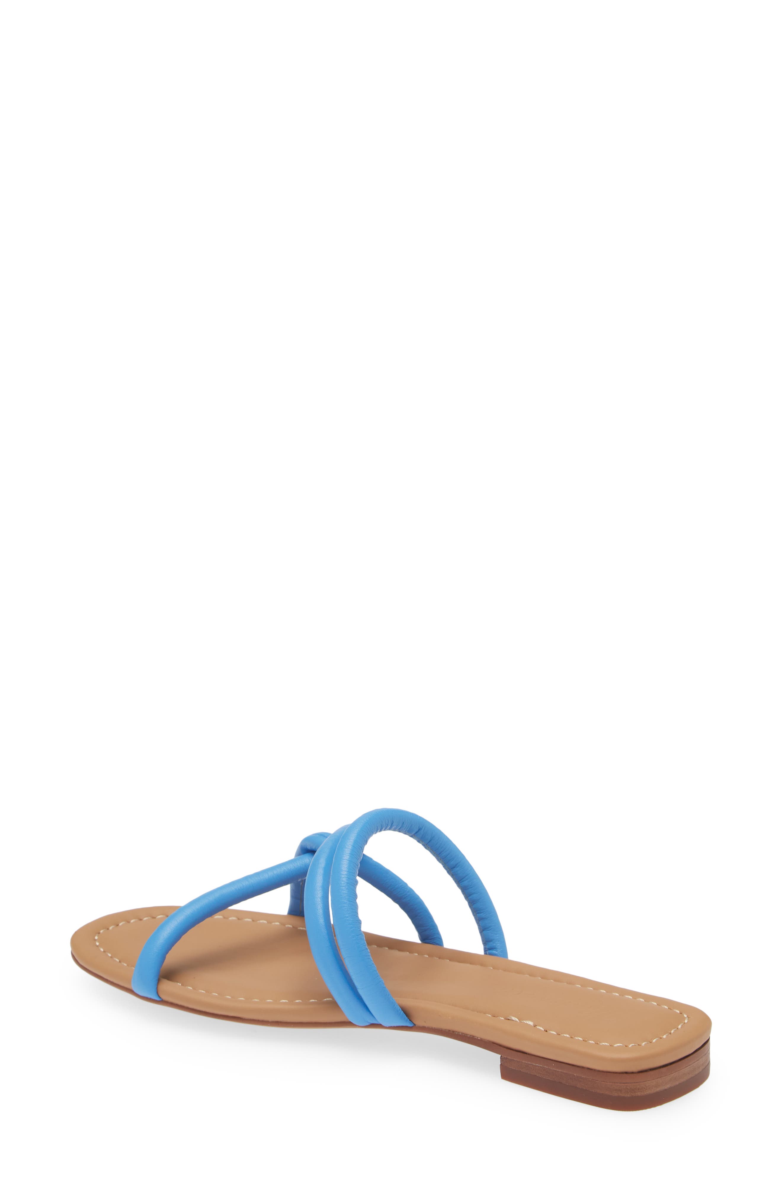 Madewell Pretty Femme Slide Sandal, Alternate, color, Ornamental Blue
