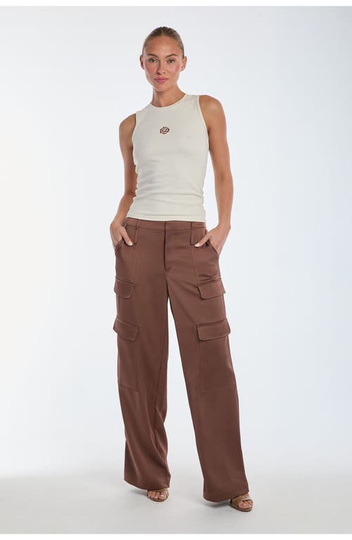 Shop Noli Yoga The Noli Shop Rosette Tank Top In Pearl