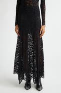 Rabanne Scalloped Lace Maxi Skirt