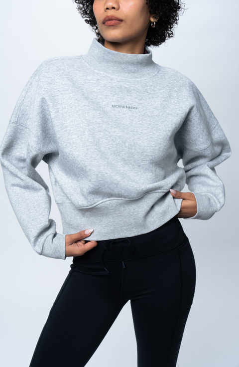 SportFleece Mock Neck Pullover