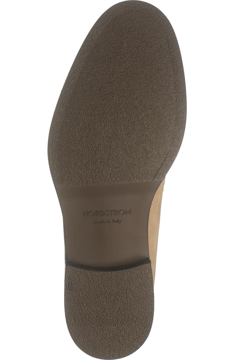 Nordstrom Pienza Casual Penny Loafer, Alternate, color, Beige Suede