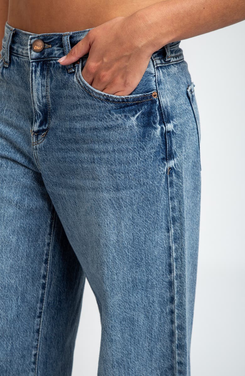 I Love Who I Am Low Rise A-Line Flare Jeans, Alternate, color, Indigo Light Medium