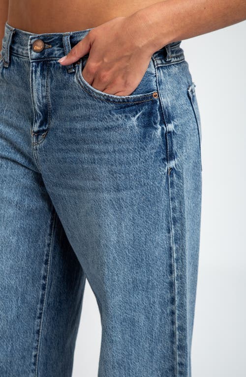 I Love Who I Am Low Rise A-line Flare Jeans In Black