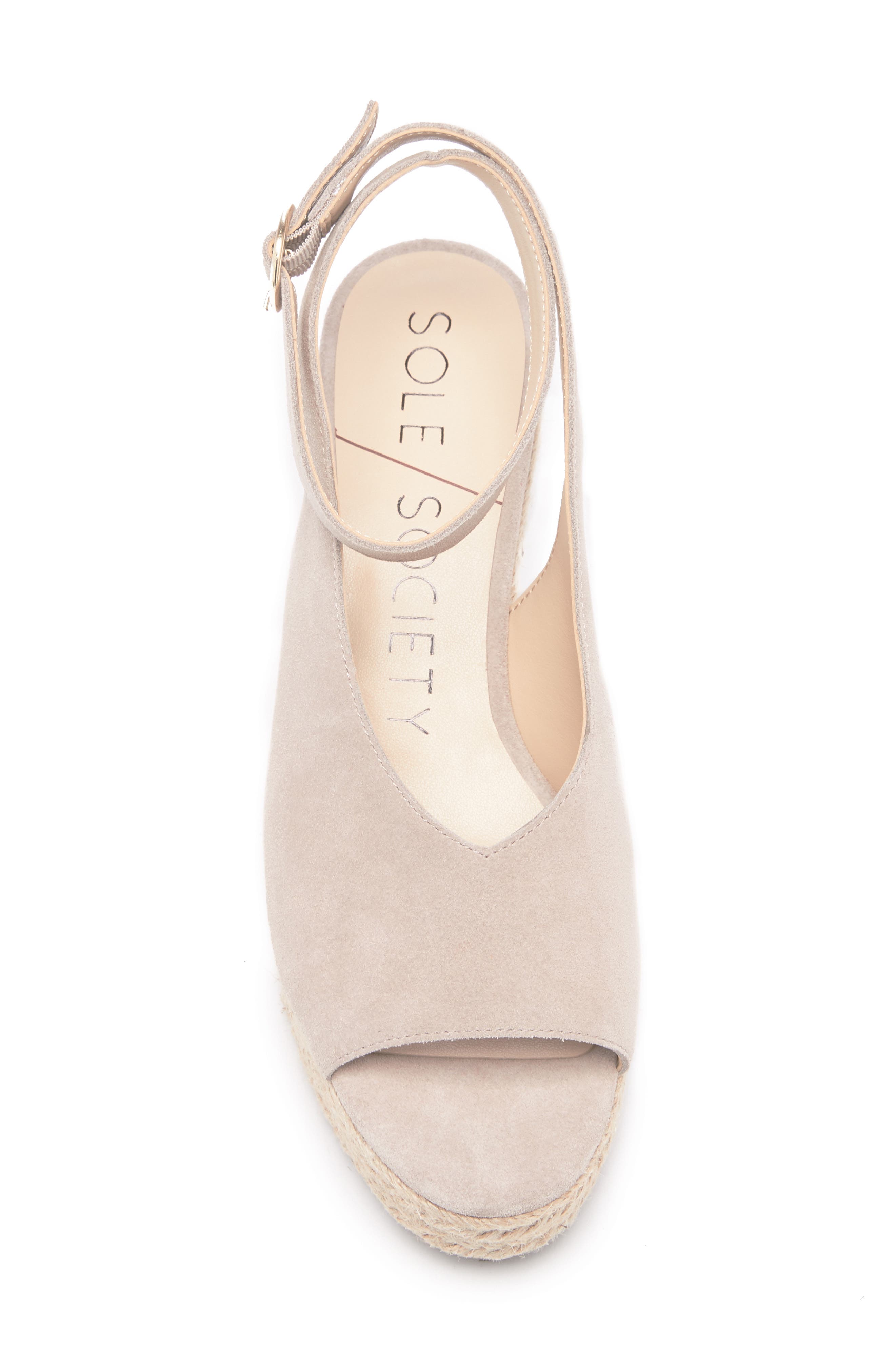 Sole Society Calyndra Wedge Sandal, Alternate, color, 