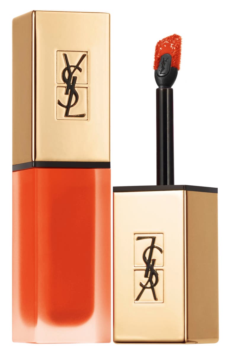 Yves Saint Laurent Tatouage Couture Liquid Matte Lip Stain, Main, color, 38 Chili Spirit