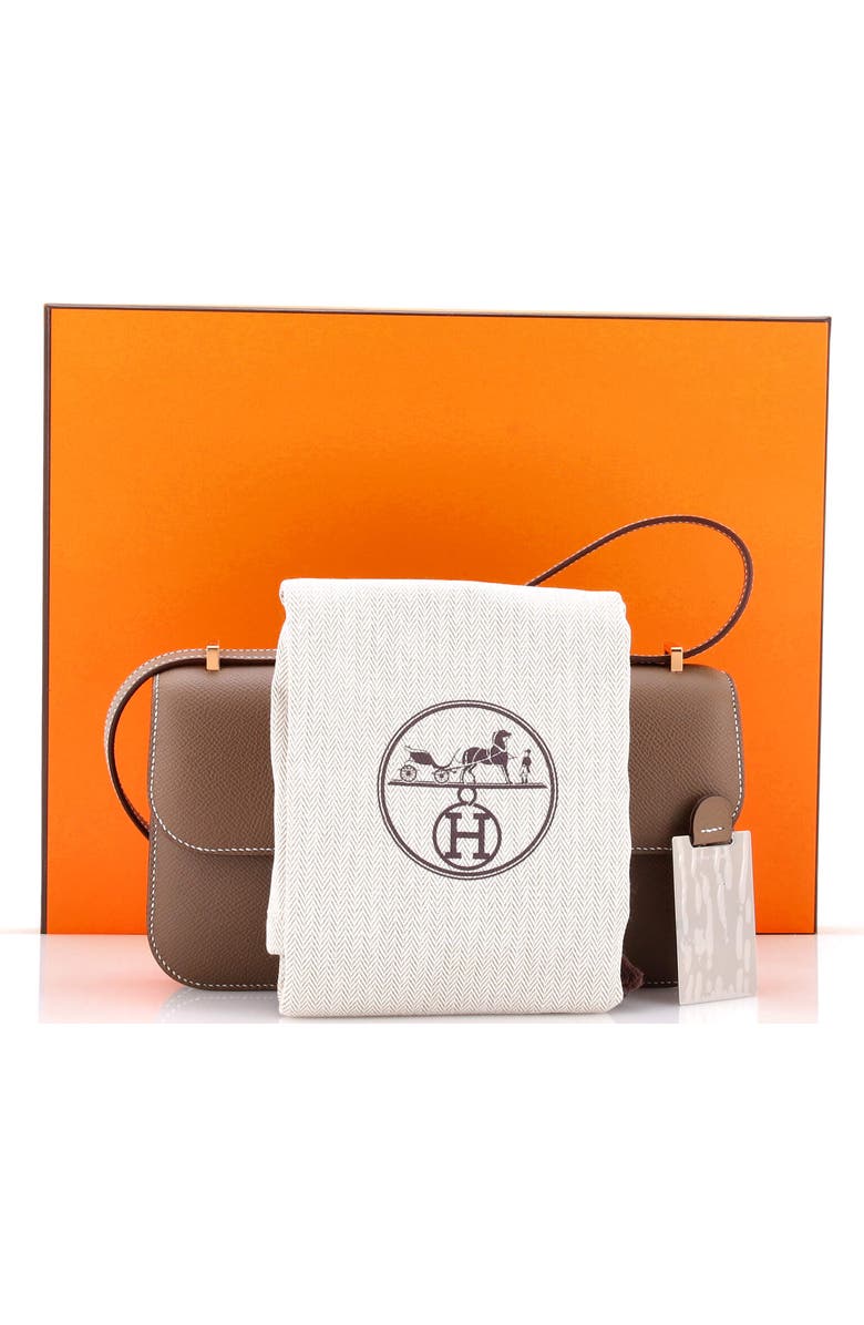 Pre-Owned Hermes Constance Elan NM Bag Epsom 25, Alternate, color, Etoupe