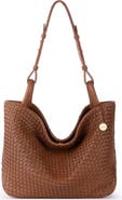 The Sak Los Feliz Medium Tote Woven Leather Bag