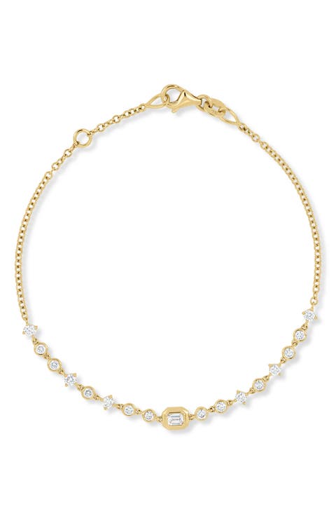 Monaco Diamond Line Bracelet