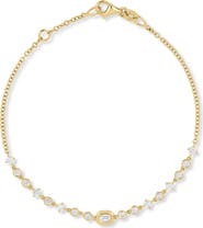 Bony Levy 18K Gold Monaco Diamond Line Bracelet (Online Trunk Show)