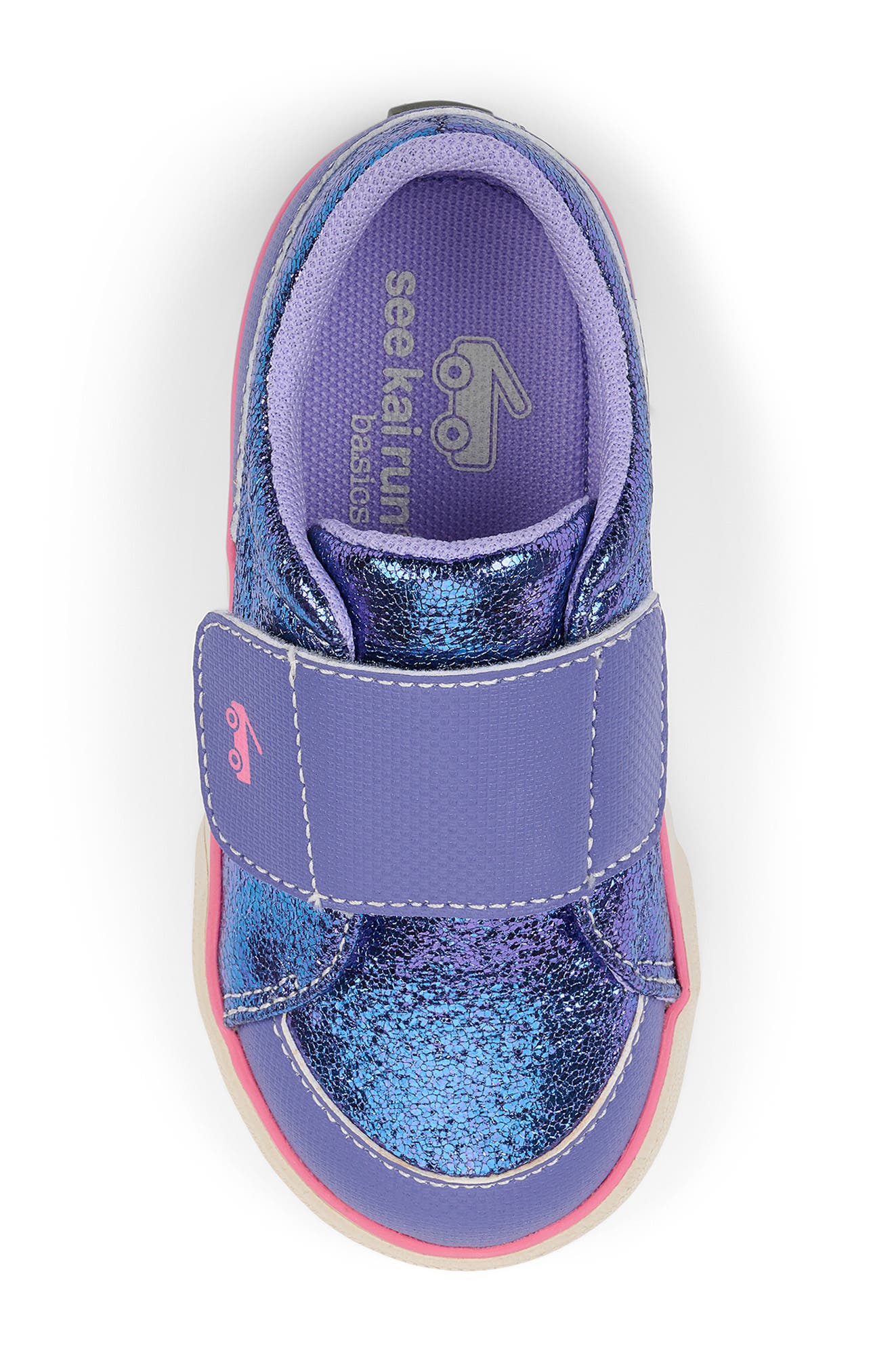 Kids' Toni Sneaker, Alternate, color, PURPLE METALLIC