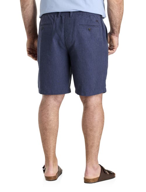 Tommy Bahama Big & Tall Isla Sands Striped Shorts In Dark Bluestone