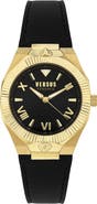 VERSUS Versace Echo Park Leather Strap Watch, 36mm