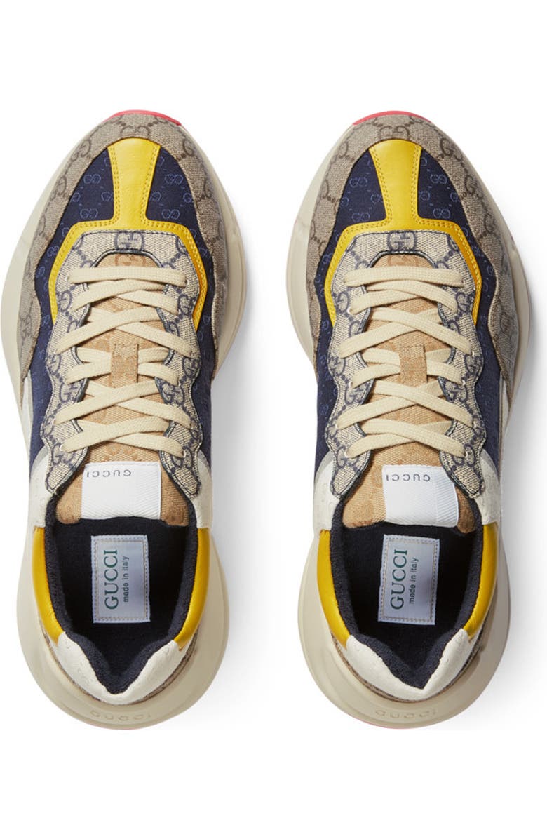 Gucci Rhyton GG Sneaker, Alternate, color,