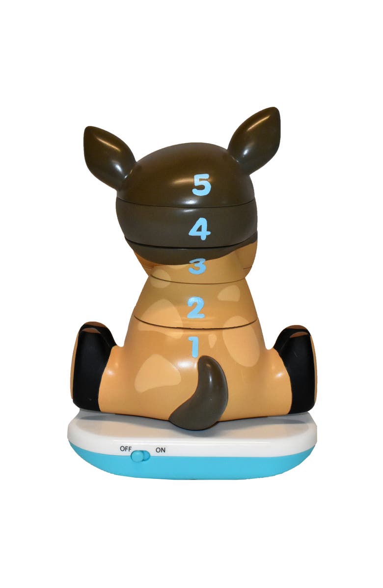 Stack-a-Roos Stackaroos Pals Shepherd Puppy 5Pc Stacking Tower, Lights & Sounds, Stem, Alternate, color, 