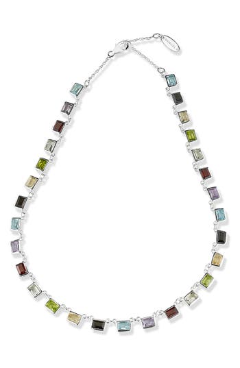 Samuel B. Semiprecious Stone Chain Necklace In Multi