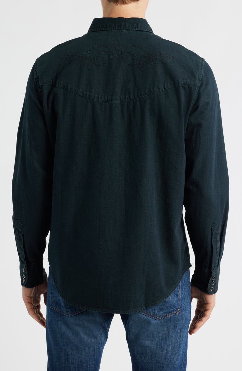 Levi's<sup>®</sup> Smiley Snap-Up Western Shirt, Alternate, color, Caridad Washed Black