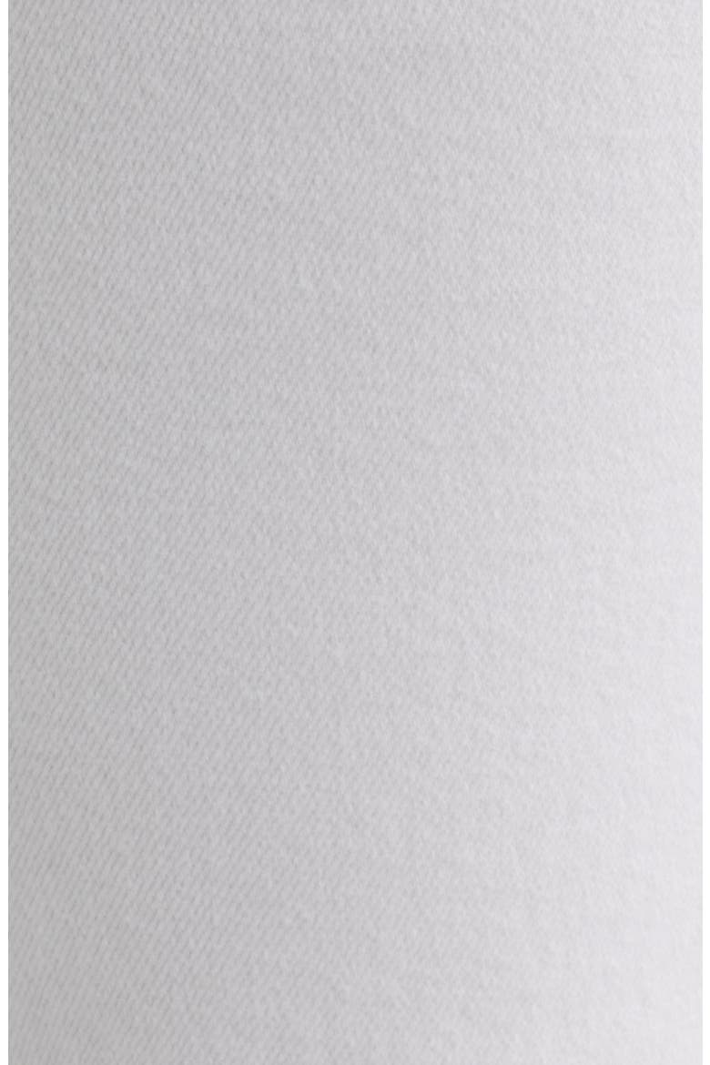 Side Slit High Waist Capri Jeans, Alternate, color, WHITE