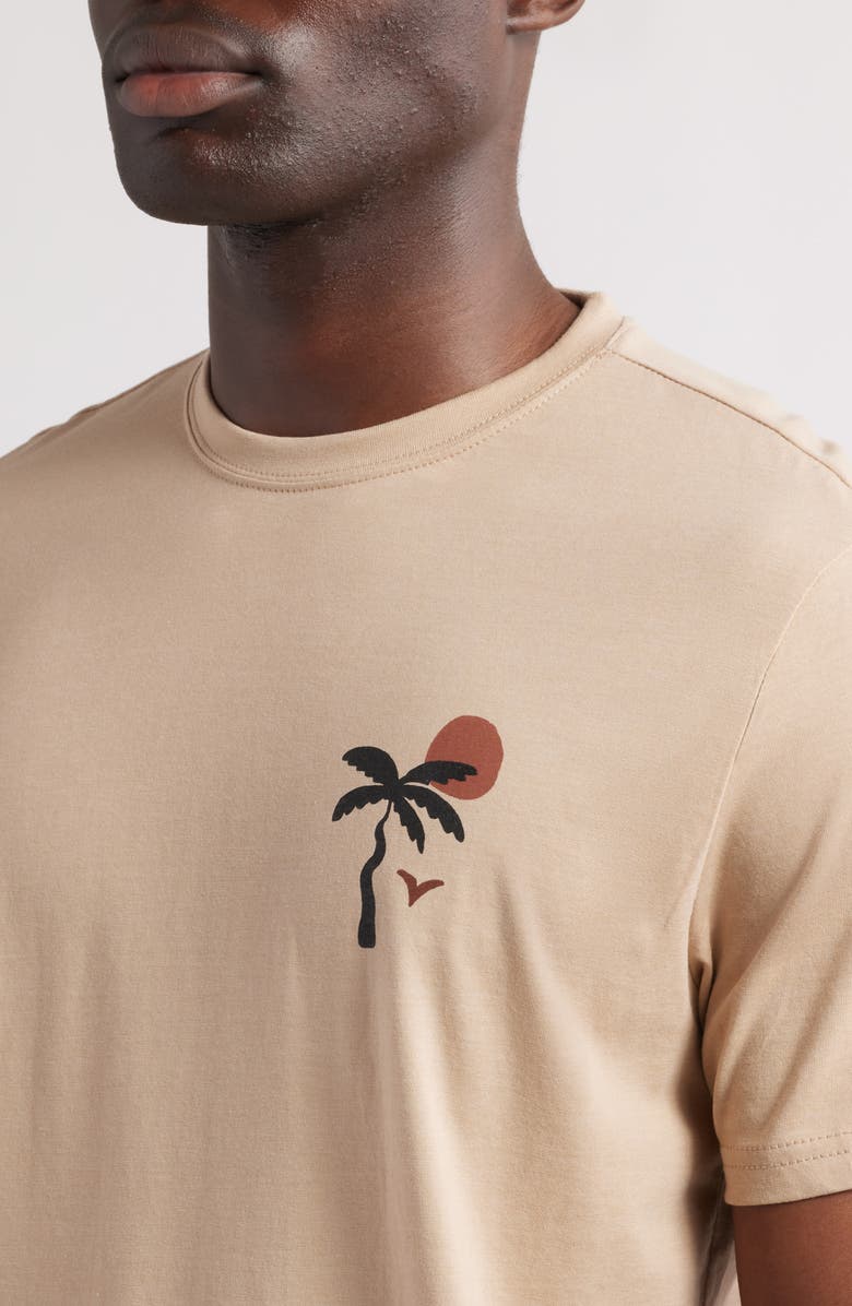 Threads 4 Thought Sway Days Soft Wash Cotton Blend Graphic T-Shirt, Alternate, color, Chai