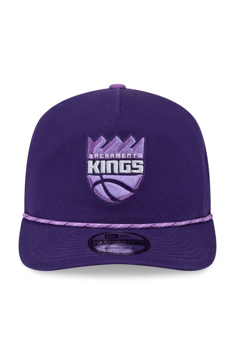 Men's New Era Purple Sacramento Kings 2025/26 City Edition 19TWENTY Adjustable Hat, Alternate, color, Purple