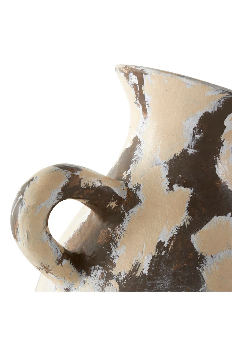 GINGER BIRCH STUDIO Ceramic Vase, Alternate, color, Cream