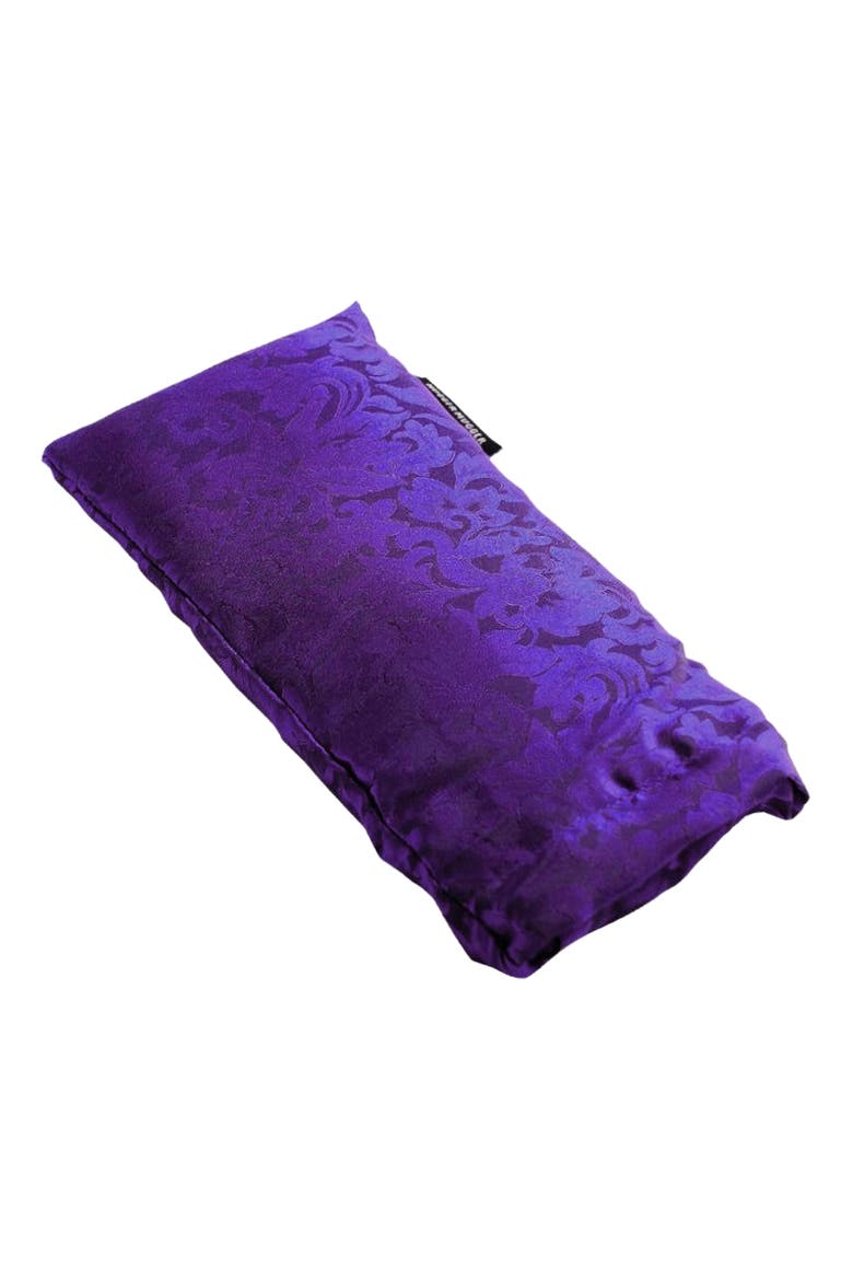 Silk Eye Pillow with Herbal Filling, Main, color, Hyacinth