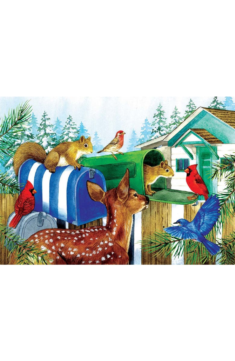 Sunsout Mail Boxes 15 piece Jigsaw Puzzle for Adults, Alternate, color, Multicolor