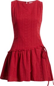 Princess Polly Cosie Pointelle Minidress
