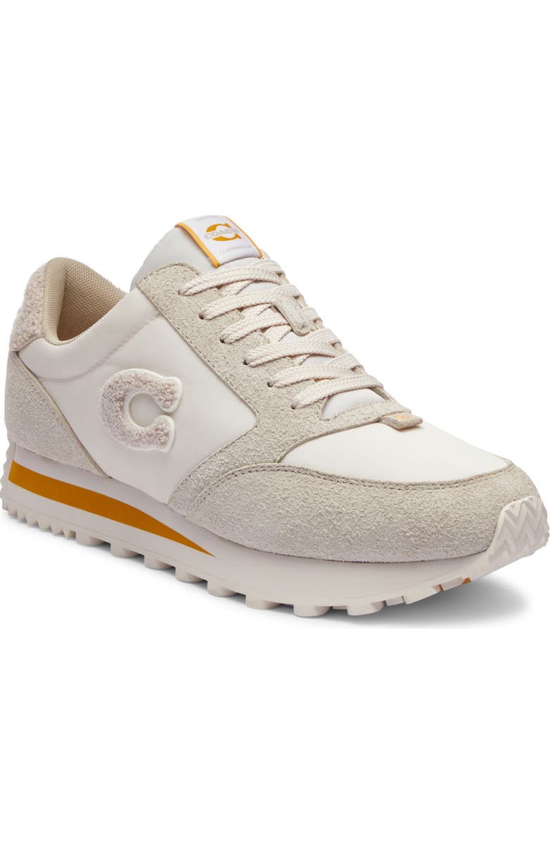 COACH Fuzzy Sneaker, Main, color,