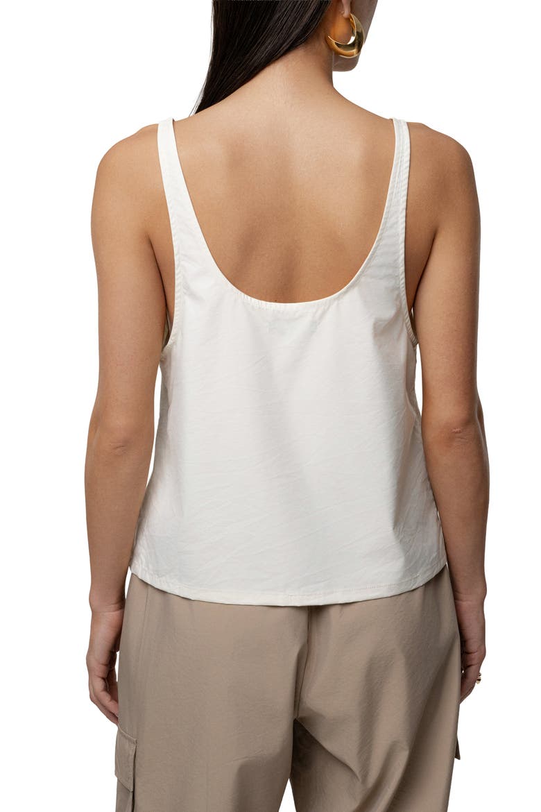 Active Scoop Neck Top, Alternate, color, Ivory